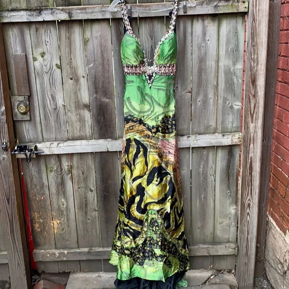 Silk gown sz. 4
